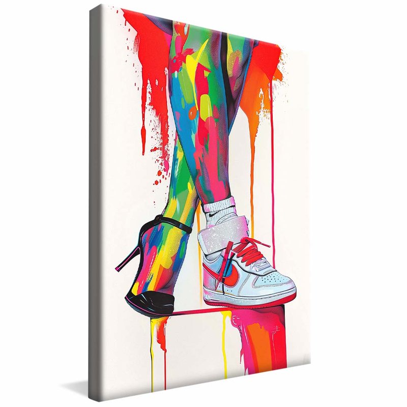 quadro street dance art borda infinita