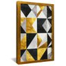 quadro painel mosaico luxo dourado