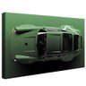 quadro porsche 911 verde borda infinita