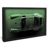 quadro porsche 911 verde preto