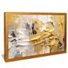 quadro pintura pasta dourada dourado