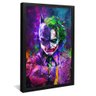 quadro batman e coringa preto