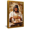 quadro jesus partindo o pao dourado