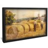 quadro american farm preto reflexo
