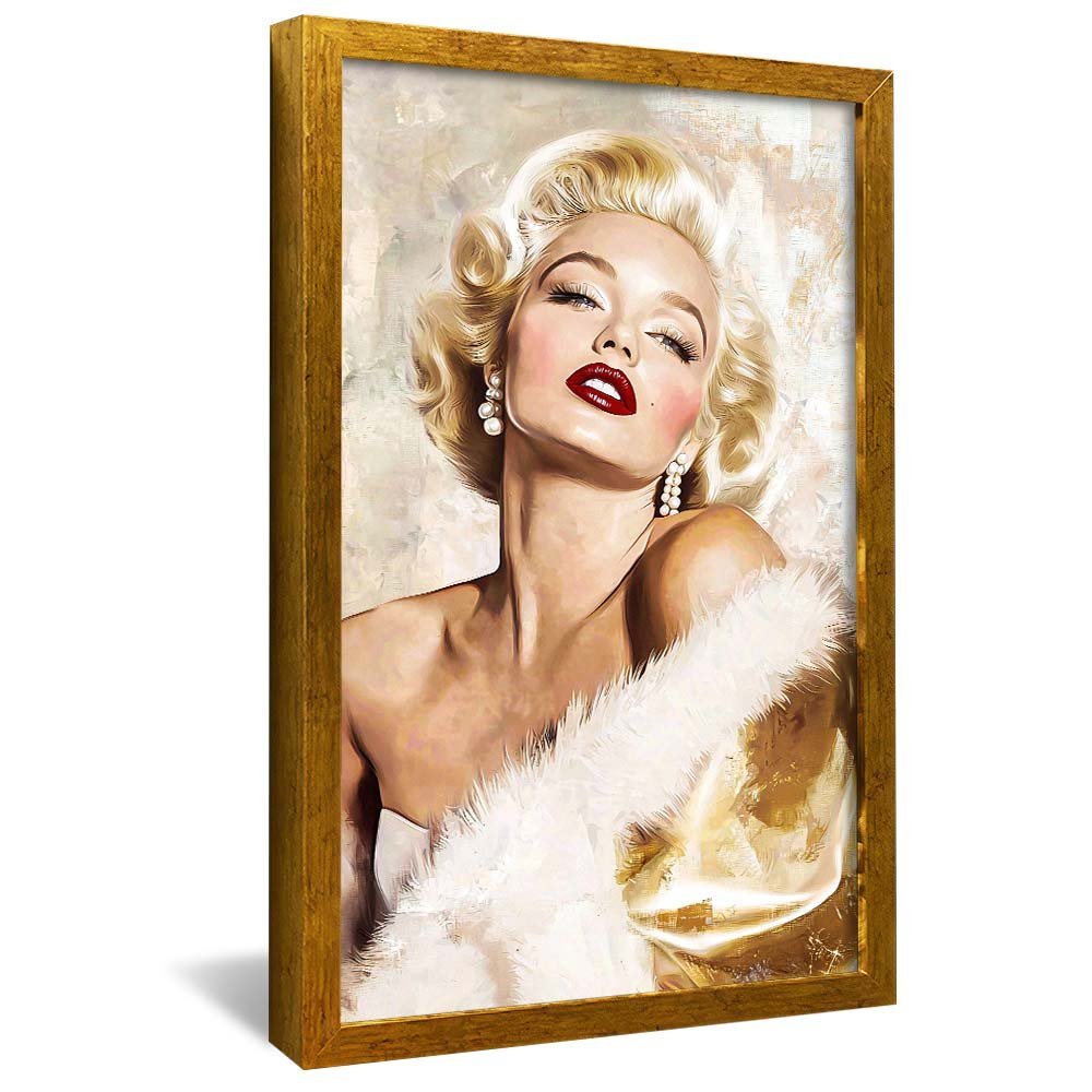 Quadro Decorativo Poster Marilyn Monroe V2043
