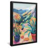 quadro pintura campo alegre preto reflexo