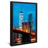 quadro arquitetura nova york preto