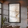 2 quadro arvore e ceramica preto