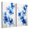 quadro duo floral de inverno
