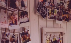 como fazer quadro de fotos