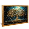 quadro arvore dourada magnifica dourado