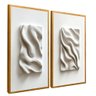 quadro duo painel cetim 3d dourado