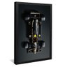 quadro senna lotus preto