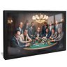 quadro gangster poker preto reflexo
