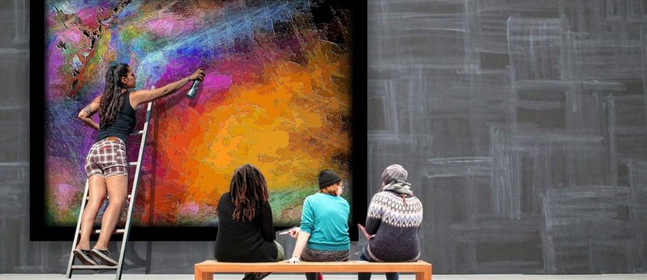 Arte abstrata: Explore a beleza sem limites!