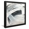 quadro pintura neutro canvas preto reflexo