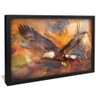 quadro pintura rapina quentes preto reflexo