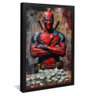quadro rich deadpool preto