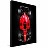 quadro decorativo f1 red borda infinita