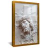quadro de cristo gesso dourado reflexo