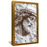 quadro paixao de cristo no marmore dourado