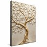 quadro arte arvore dourada borda infinita