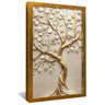 quadro arte arvore dourada dourado