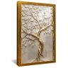 quadro arte arvore dourada dourado refelxo