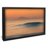 quadro ondas suaves preto