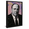 quadro tony soprano preto
