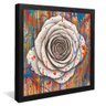 quadro floral e spray preto