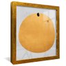 quadro apenas boa sorte dourado reflexo