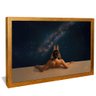 quadro estrelas sagradas ceus silenciosos dourado