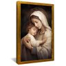 quadro nossa senhora menino jesus dourado