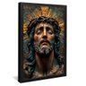 quadro paixao cristo v2 preto