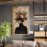 1 quadro mulher floral v3