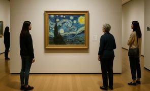 Onde Está o Quadro Noite Estrelada
