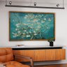 2 quadro amendoeira flor van