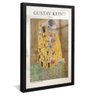 gustav klimt the kiss preto reflexo