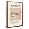 picasso the dog line drawing madeira
