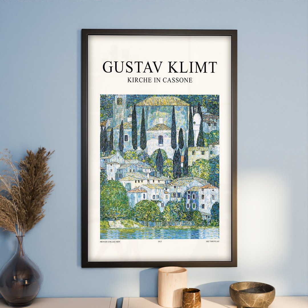 Quadro Decorativo Gustav Klimt Kirche in Cassone V2358