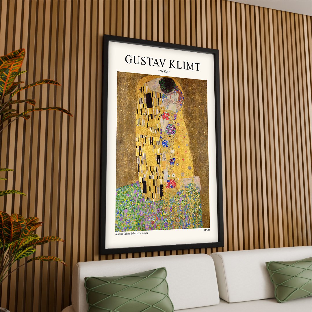 Gustav Klimt 【The Kiss】 複製画 Gustav Klimt 【The Kiss】 複製画 【公式通販】