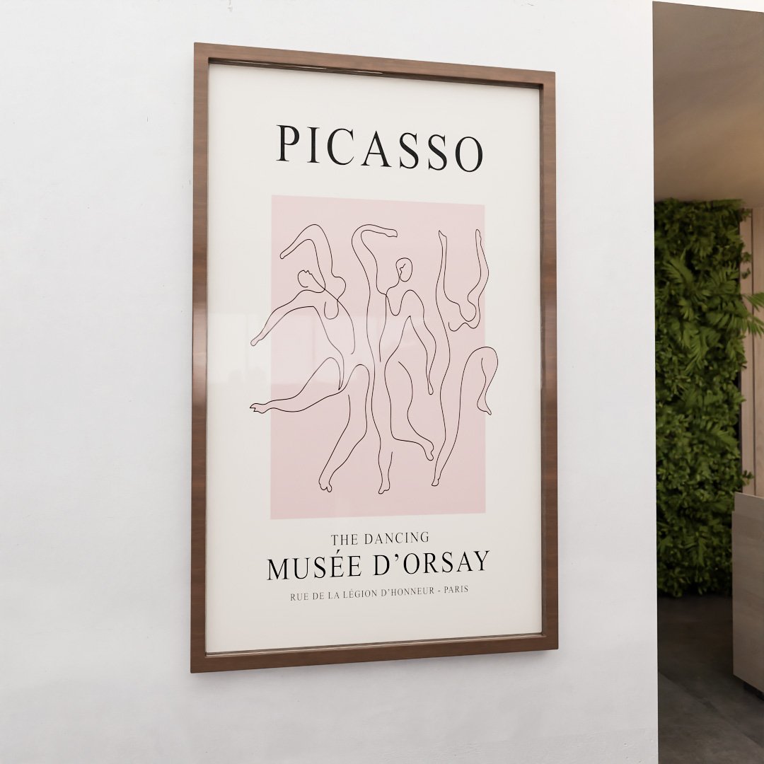 アート・デザイン・音楽 Picasso taschen Quadro Decorativo Pablo Picasso Les Trois Danseuses V2360