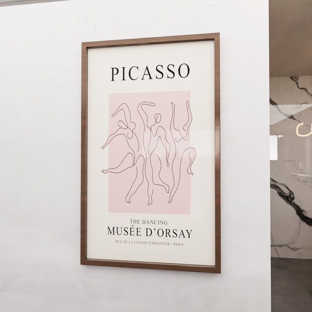 Quadro Decorativo Pablo Picasso Les Trois Danseuses V2360