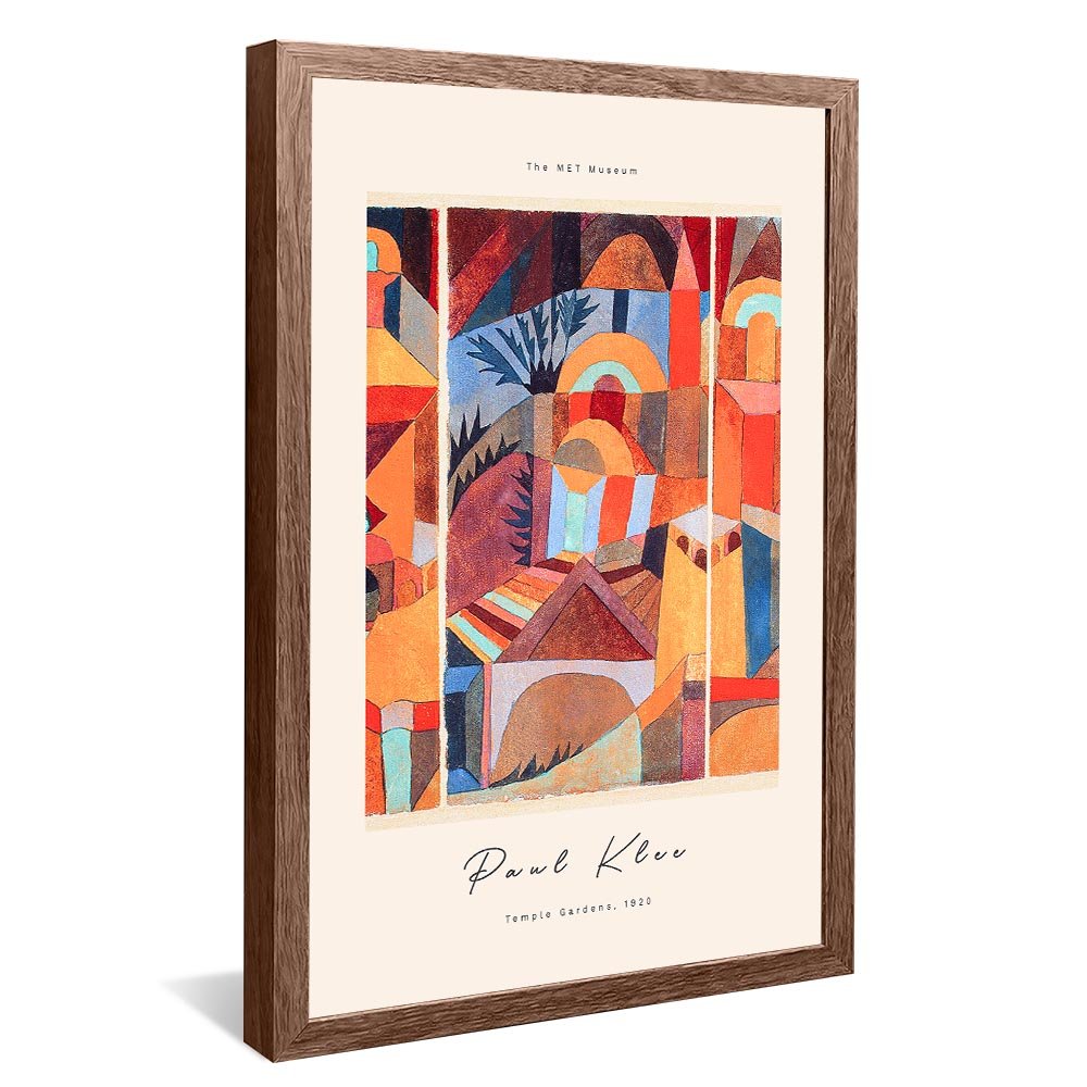 Quadro Decorativo Paul Klee Temple Gardens V2370
