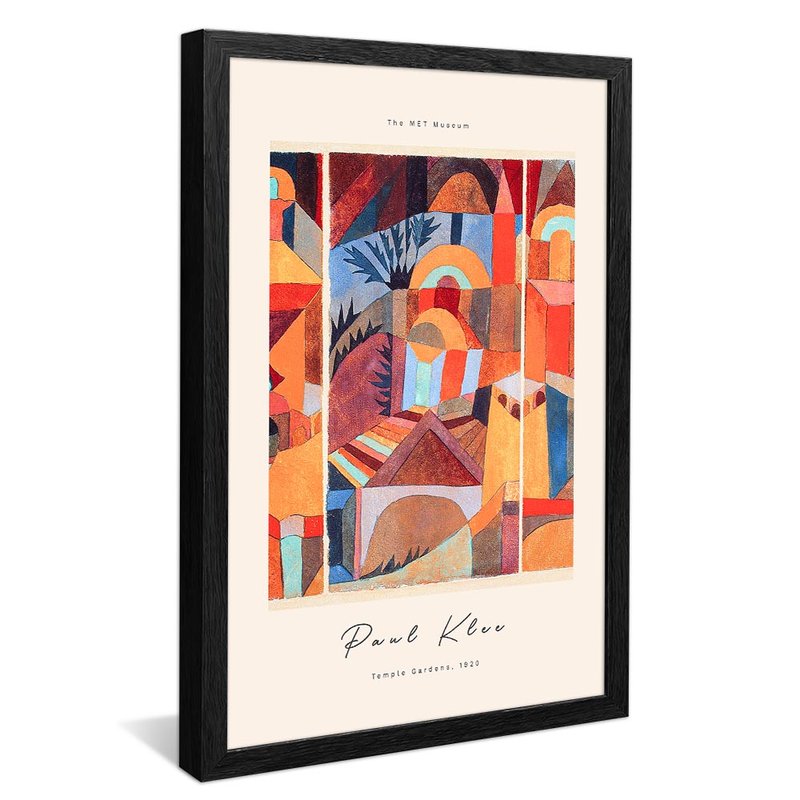 paul klee temple gardens preto