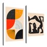 quadro bauhaus picasso style borda infinita