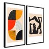 quadro bauhaus picasso style preto