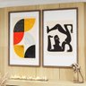 2 quadro bauhaus picasso style