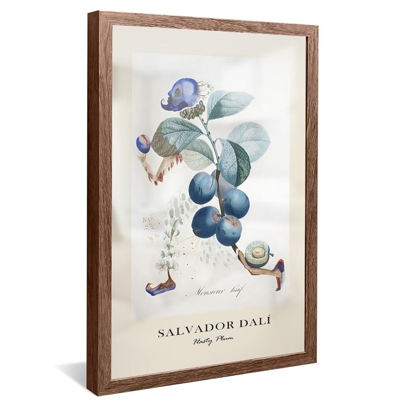 salvador dali hasty plum madeira reflexo